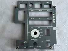 Tornado Aircraft Cockpit AFDS Facia Indicator Panel Assy, 2544-00010 [D5D]