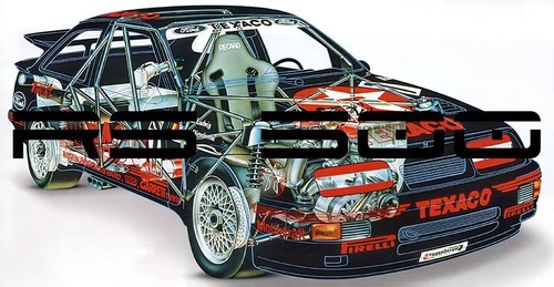 Ford sierra texaco - sierra, 500