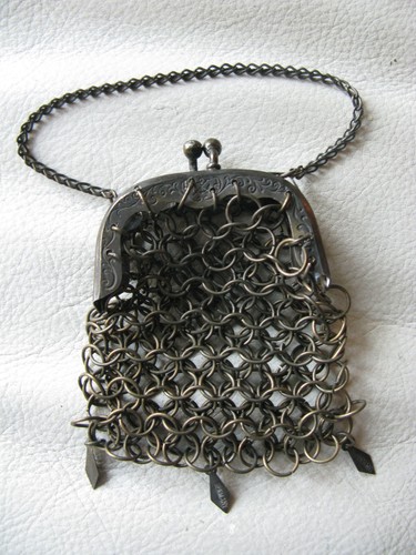 Antique chatelaine art nouveau - chatelaine,