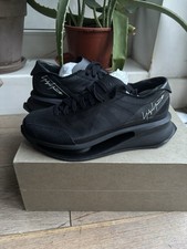 Adidas Y-3 S-Gendo Run UK7 US7.5 Triple Black Yohji Yamamoto Brand New RRP £350