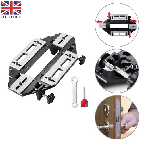 Wooden door hinge jig lock - door,