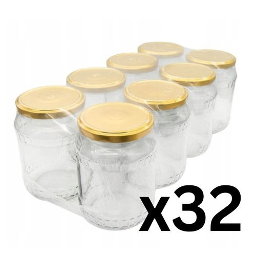 Glass jars 720ml with lid - jars,