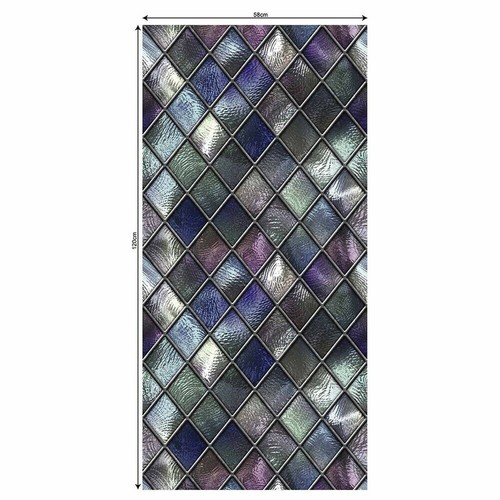 Mosaic window frosted film - window,