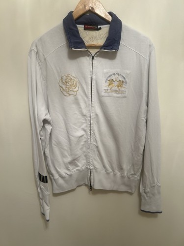 Martina white mens zip up - martina,