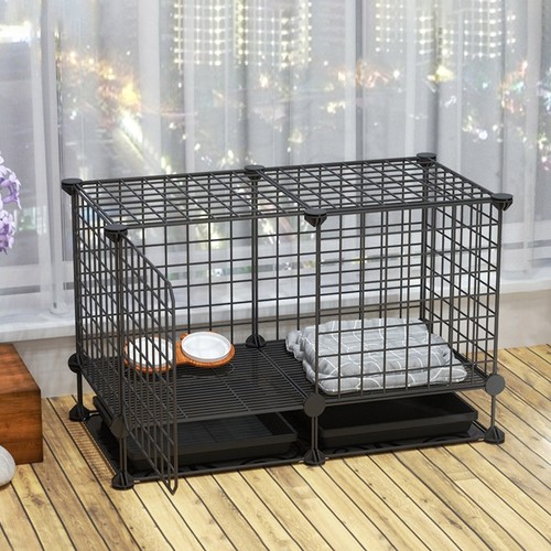 Metal dog cage with removable - metal,