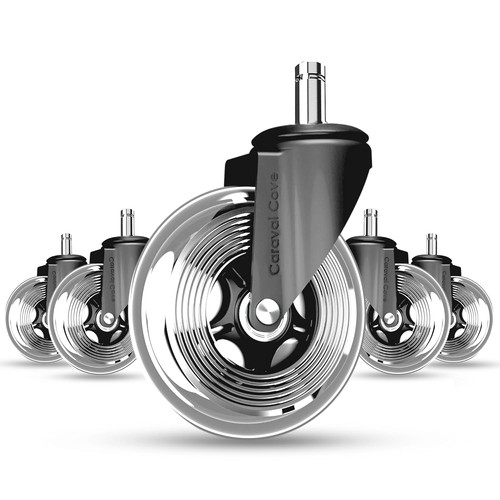 Office chair wheels set 5 - office,