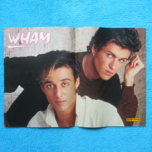 Wham george michael poster pop - george,