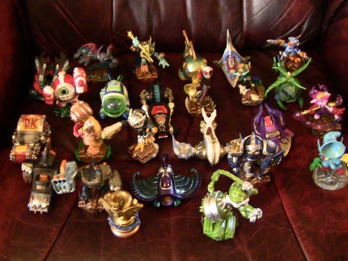 Skylander supercharger figures