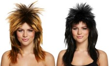 Ladies Black Glam Rock Diva