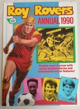 ANNUAL - Vintage Roy Of The Rovers Annual 1990 Fleetway Books 1989 Hardback Book