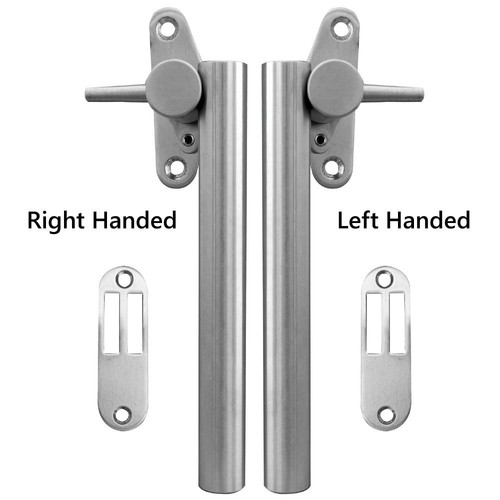 Round bar window fastener - round,