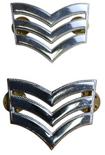 Police Sergeant Stripes Badge