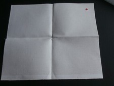 Aida 14ct fine embroidery cross stitch fabric 36 x 32cm  warm cream