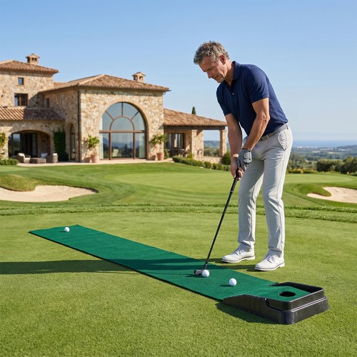 223cm golf putting mat - 223cm,