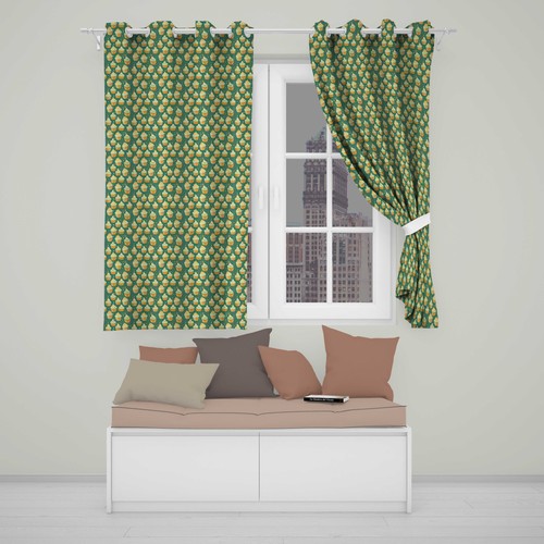 Blackout eyelet curtains - blackout,