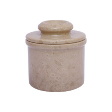 Marble butter crock - crock, for
