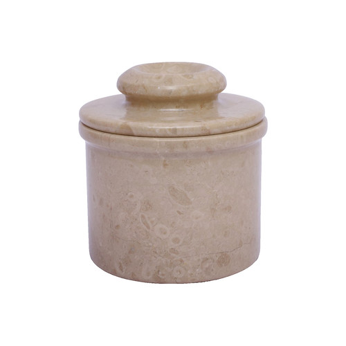 Marble butter crock for - marble,