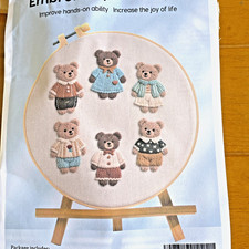 Teddy bears Embroidery kit
