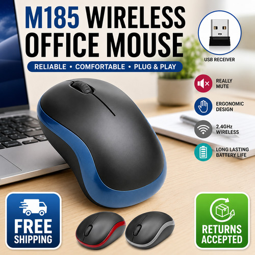 New m185 mini wireless mouse - new,