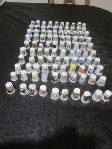Thimbles mixed lot approx 100 - lot,