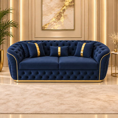 Madrid luxury velvet seater - madrid,