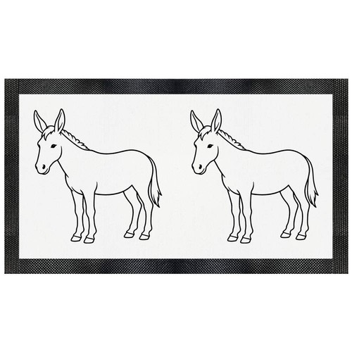 Minimalist donkey pet - donkey',