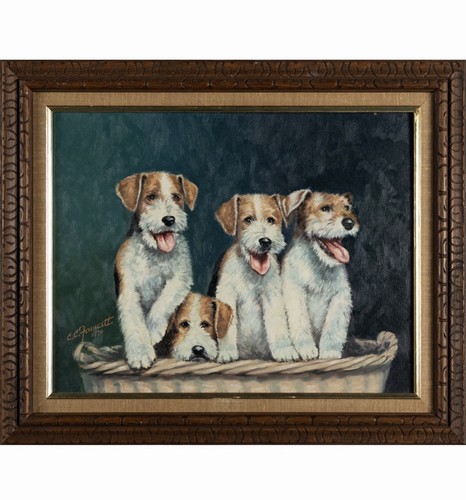 Fine art oil - art, on