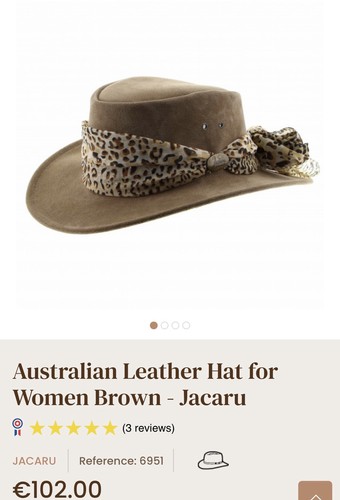 Australian leather hat for - leather,