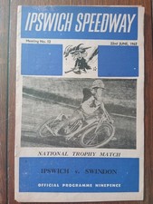 1962 Ipswich Witches v Swindon