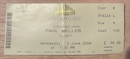 Paul weller plus - plus, support