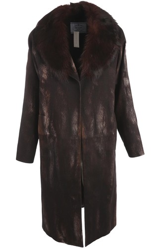 Prada brown cotton coat - prada,