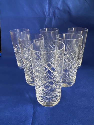 Cut crystal highball - cut,