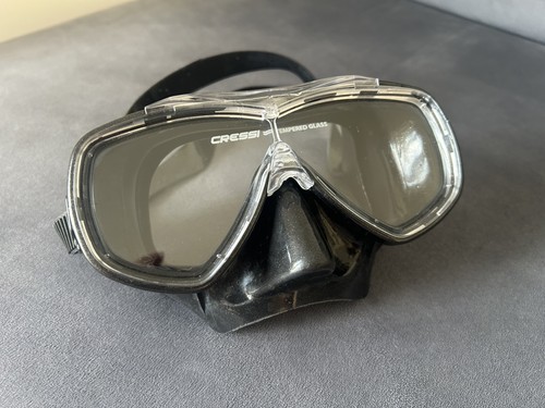 Cressi diving mask tempered - diving,