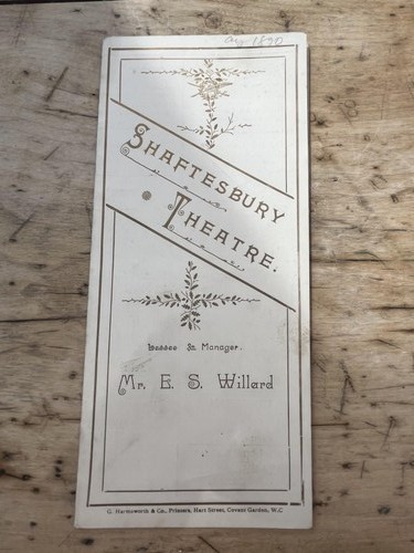 1890 shaftesbury theatre - 1890,