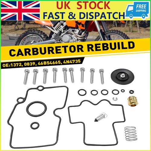 Carburetor rebuild kit for - carburetor,