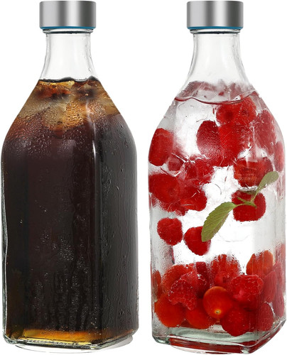Glass bottles litre - 1,