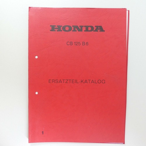 Original honda 125 spare - b6,