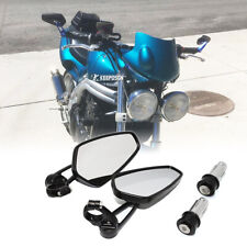 7/8" Hollow Handlbar Bar End Mirrors Rearview For Triumph Speed Triple 955i 1050