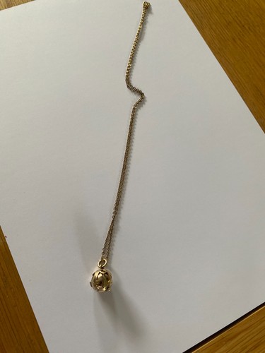9ct gold masonic orb and - , chain