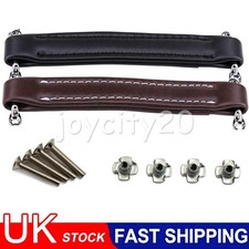 Vintage Style Leather Handle Strap Guitar Amplifier Carrying Grip For Fender Amp