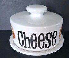 Royal Winton Cheese Dish - Vintage Digestive Biscuit Design Made In England