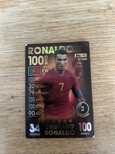2019-20 Match Attax 101 Christiano Ronaldo Gold Limited Edition