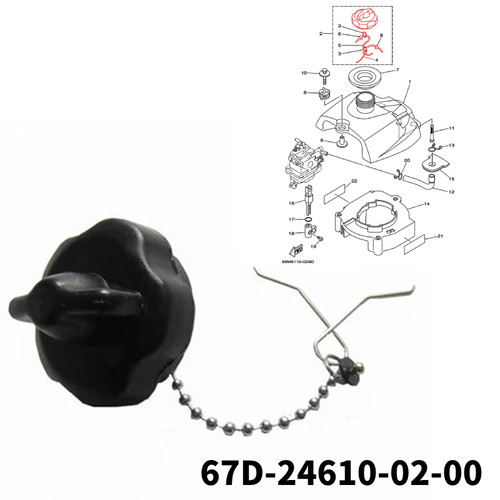 Fuel tank cap for yamaha - cap,