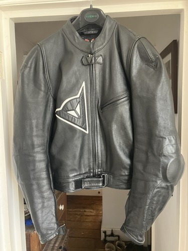 Mens dainese black leather - black,