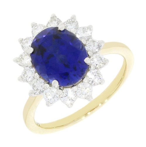 Lab created 05ct sapphire - lab-created, 3.05ct