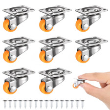 Caster Wheels Small 8 Pcs