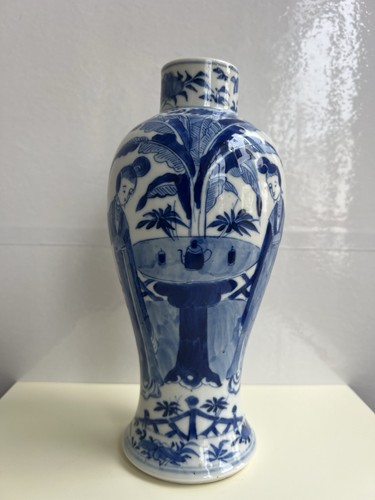 Chinese antique blue - chinese, and