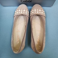 Gabor studded Ballerina flats