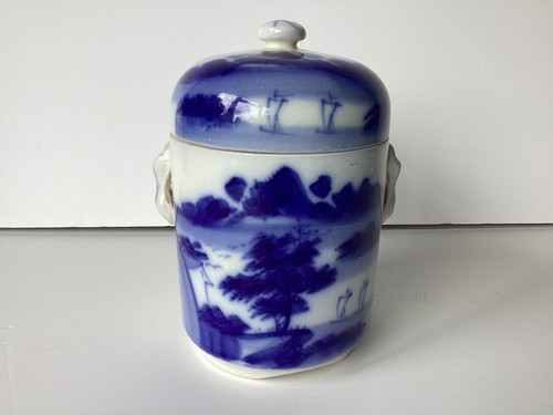 Vintage chinese blue - and, white