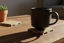 Drink Coaster  Set 3D Printed